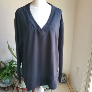 Orvis Black V-Neck Sweater